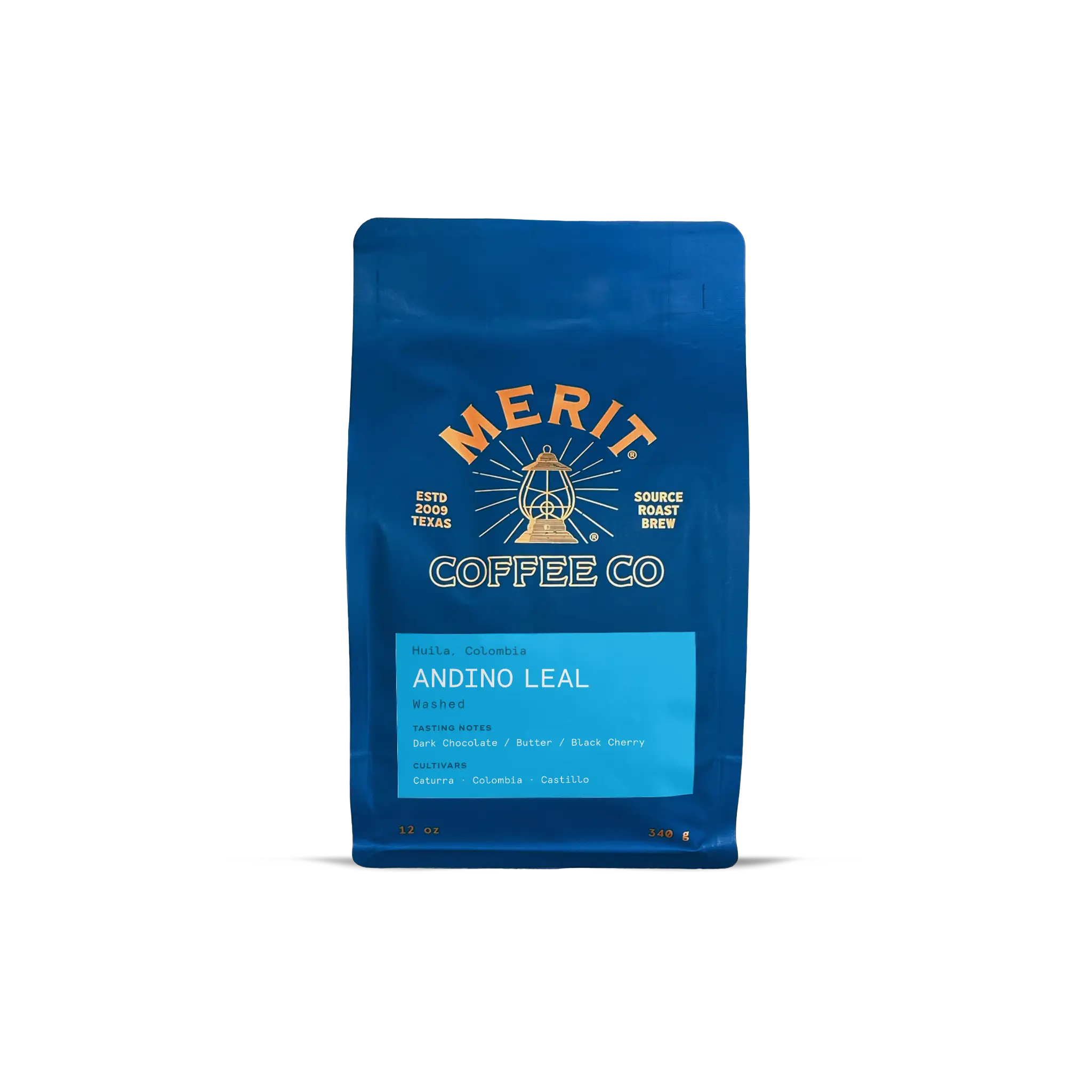 Merit Coffee | Andino Leal | Colombia | Whole Bean 12 OZ