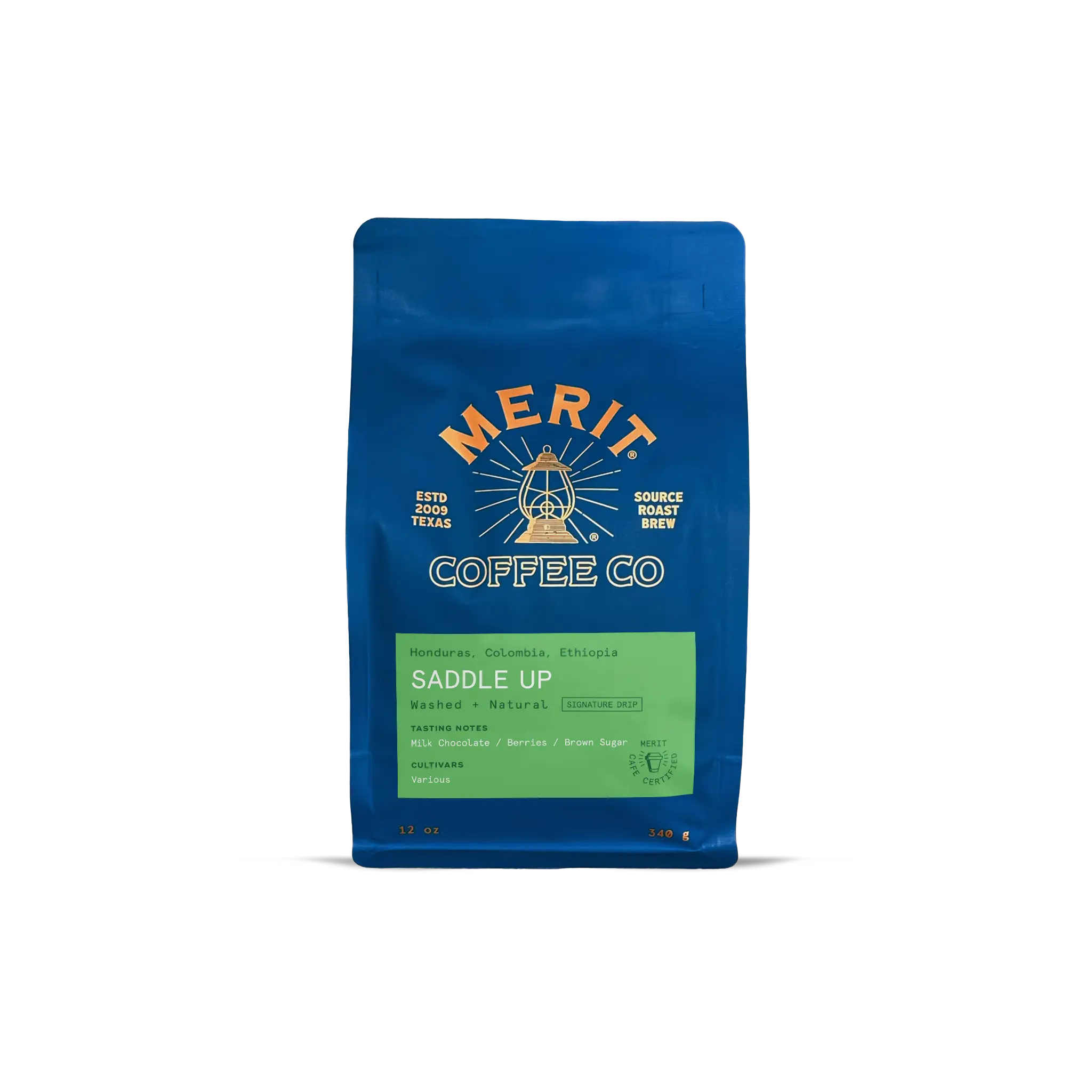 Merit Coffee | Saddle Up | Blend | Whole Bean 12 OZ