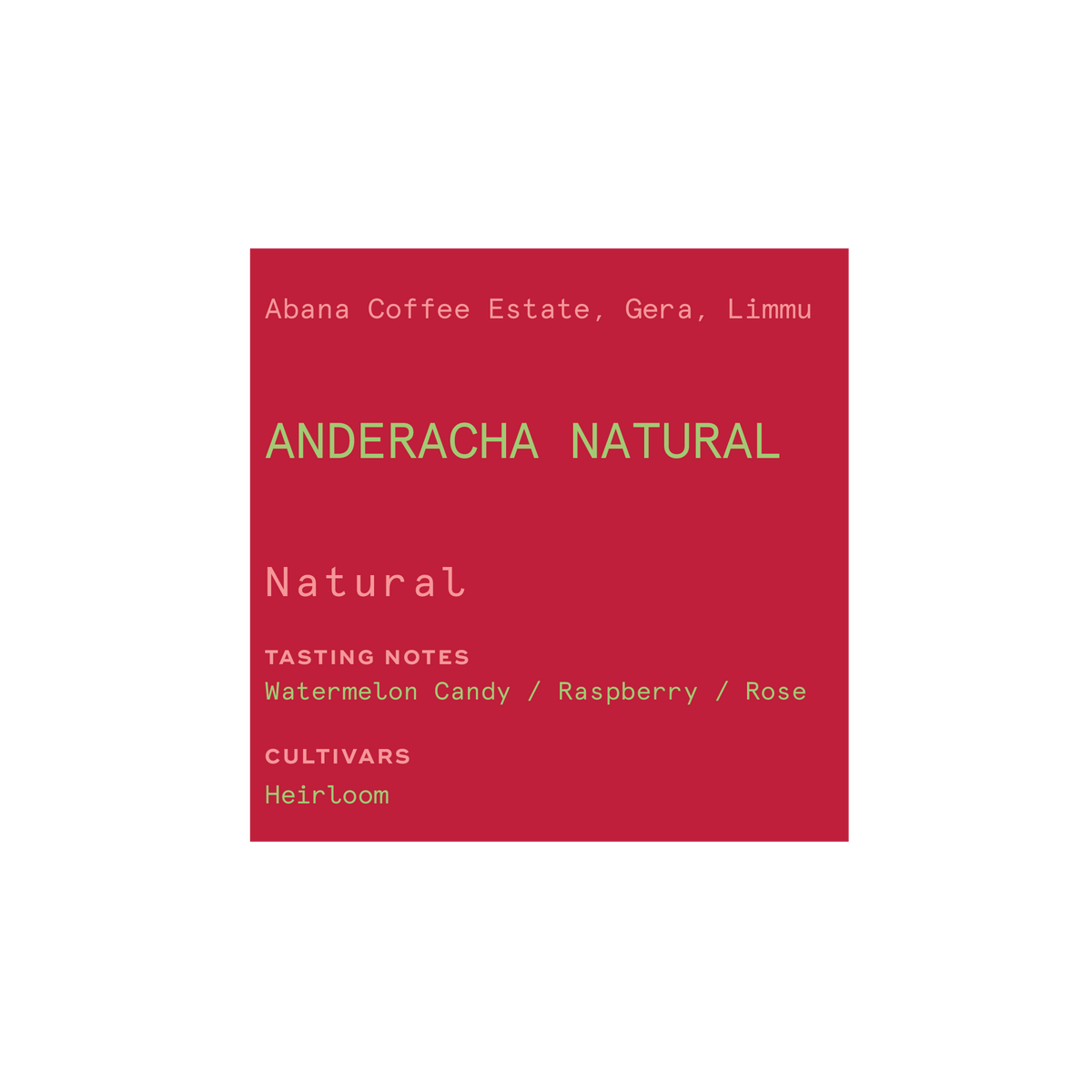 Anderacha Natural