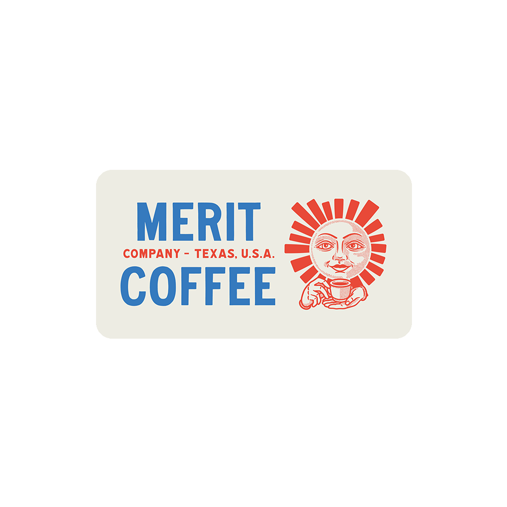 Merit Coffee Stickers