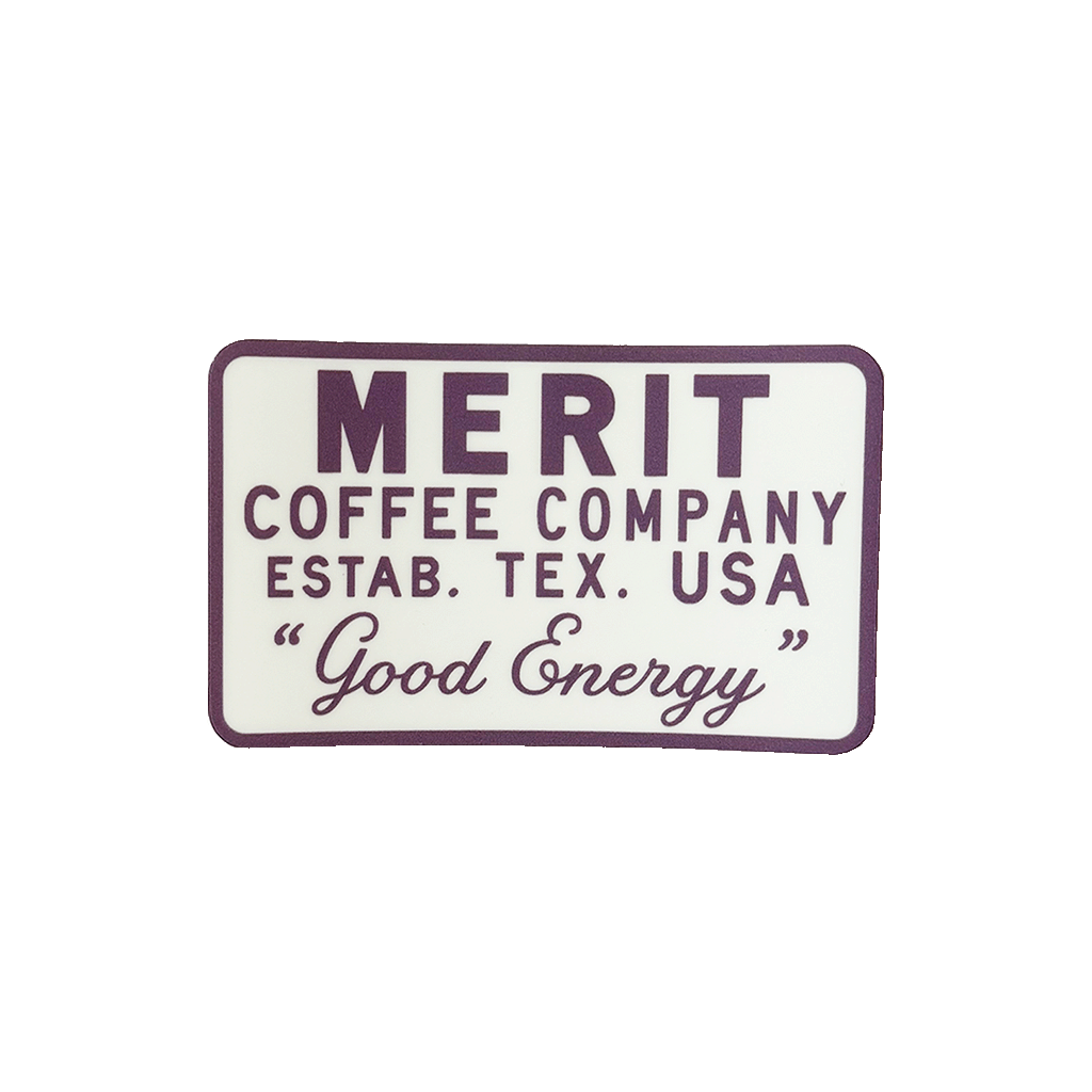 Merit Coffee Stickers