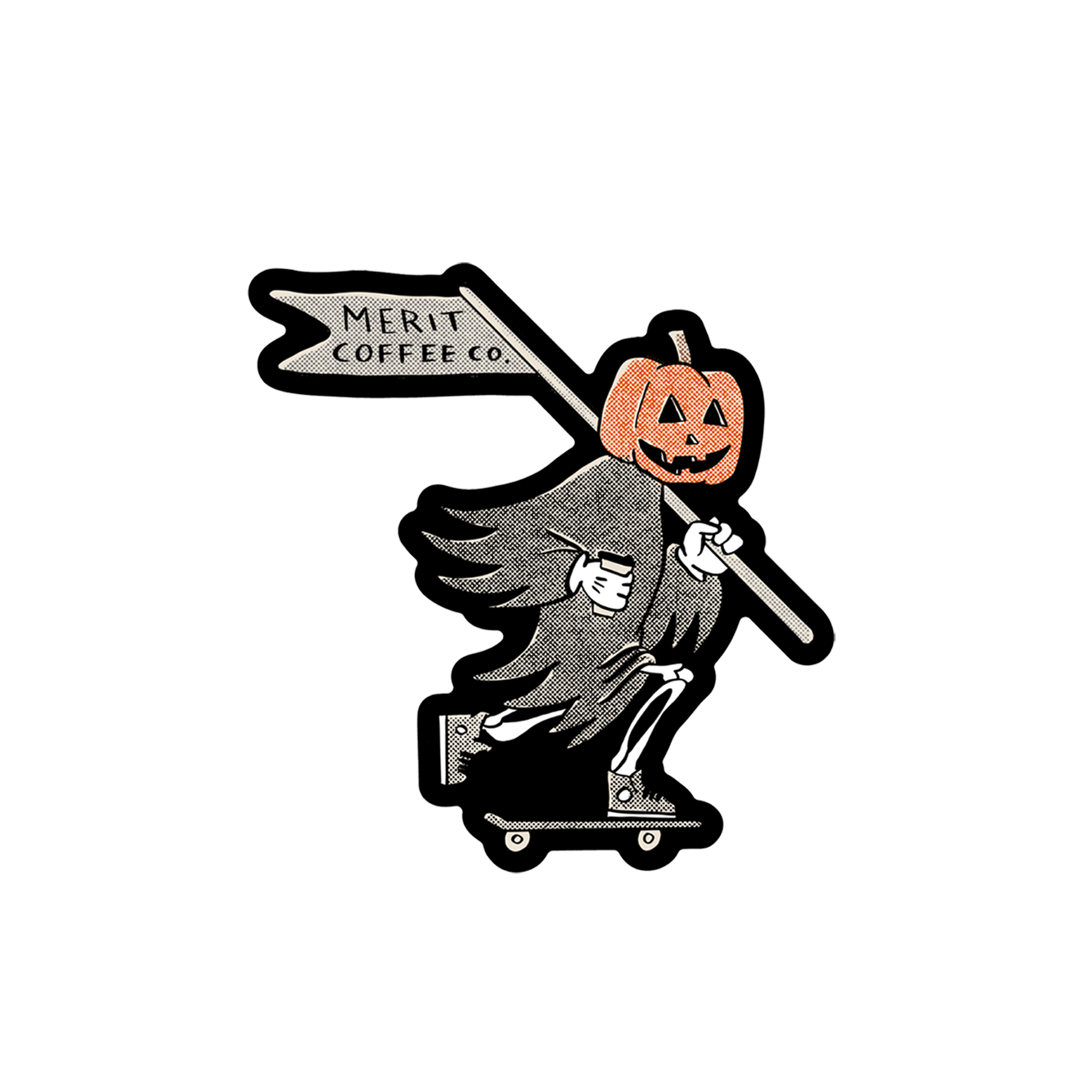 Merit Coffee Stickers