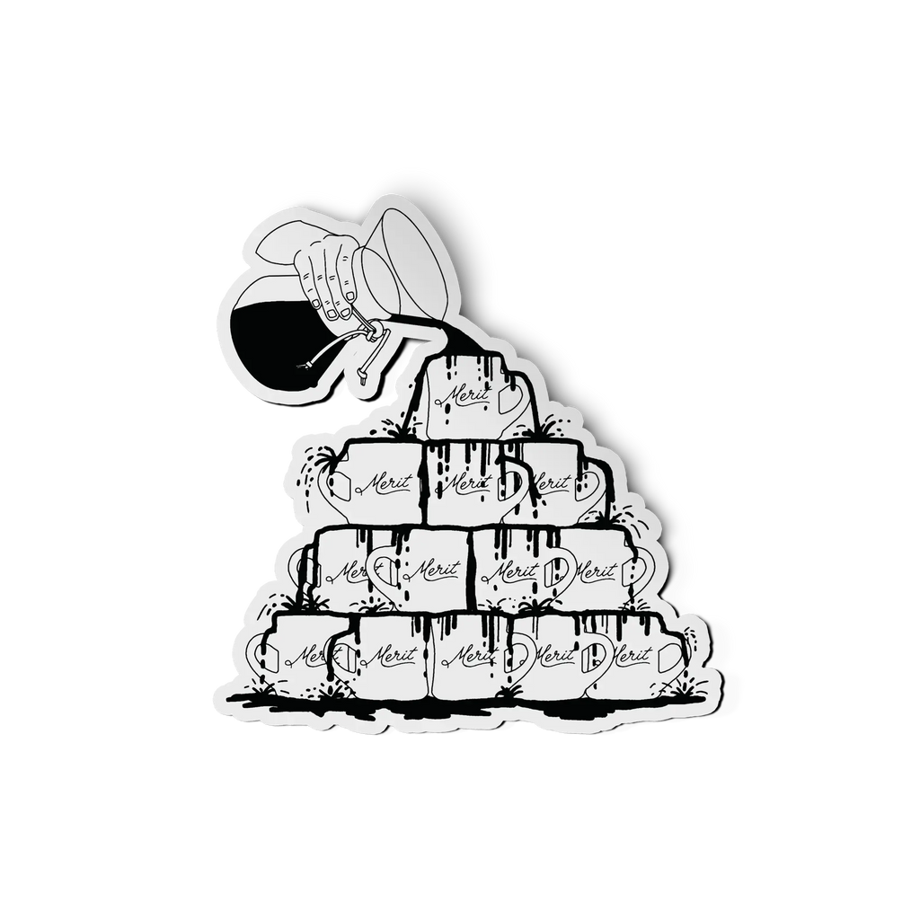 Merit Coffee Stickers