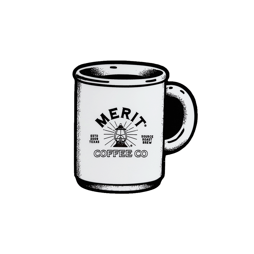 Merit Coffee Stickers