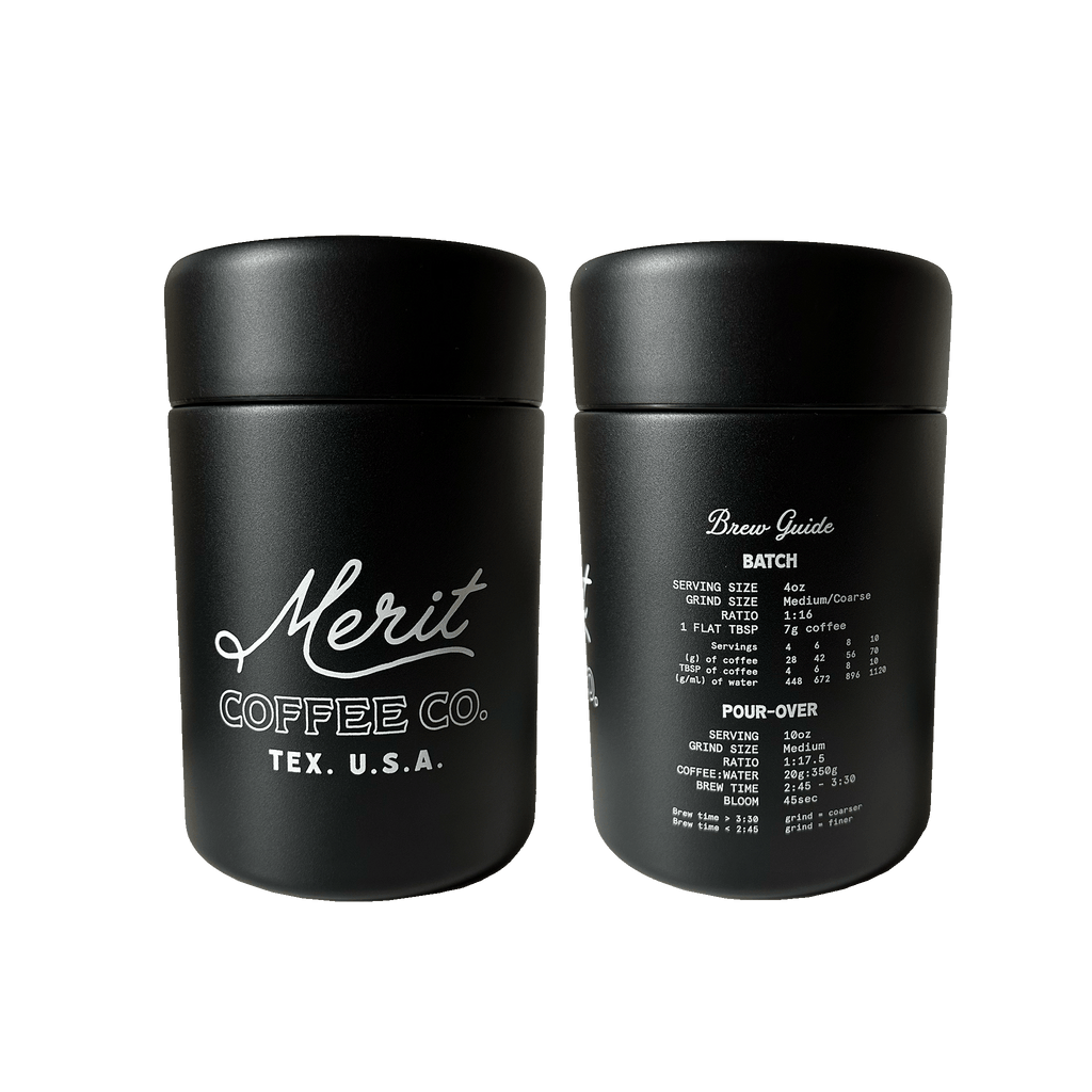 Merit 16oz Glass Can – Merit Coffee