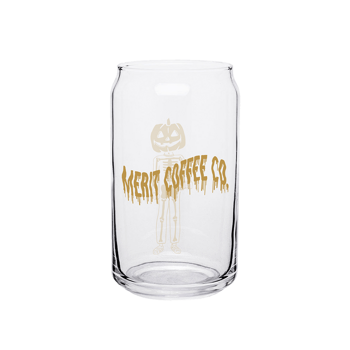 Merit 16oz Sleepy Head Glass Can