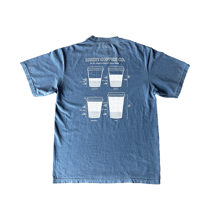 Merit Coffee Schematic Tee