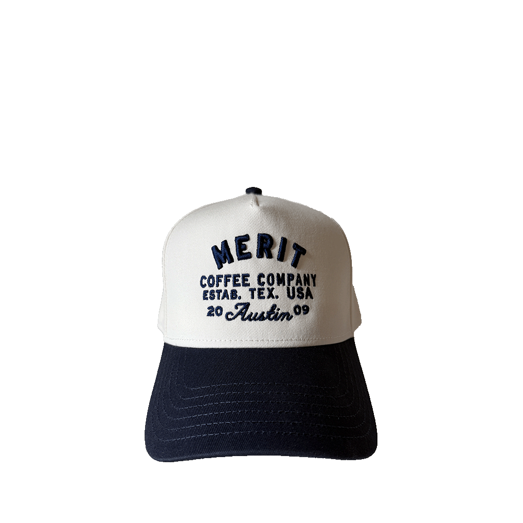 Two Tone City Hat - Navy