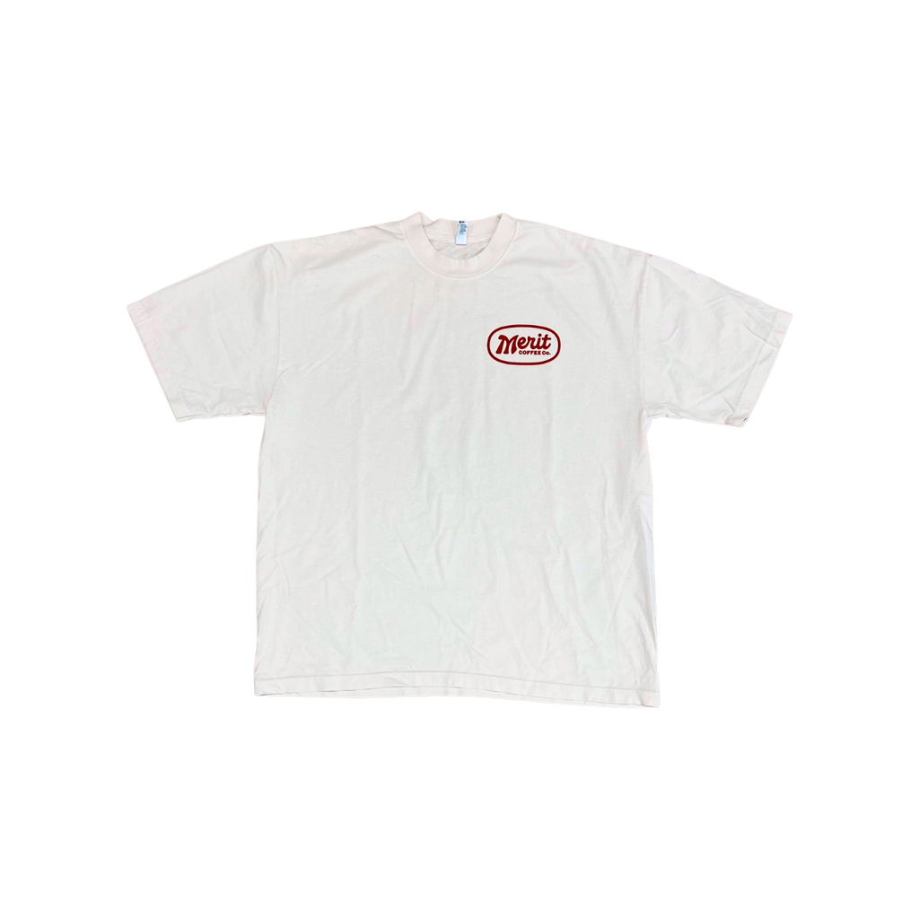 Red Script Tee