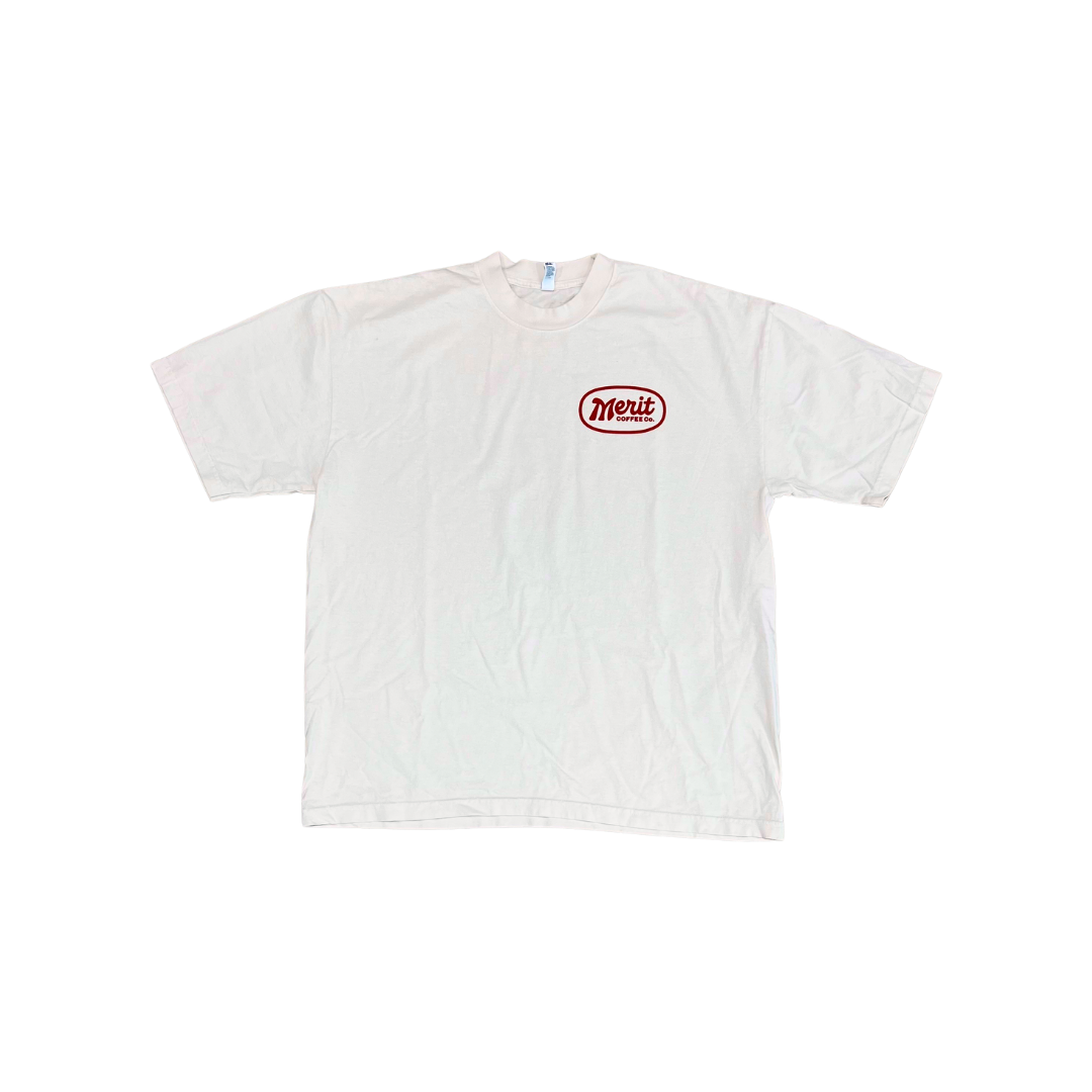 Red Script Tee