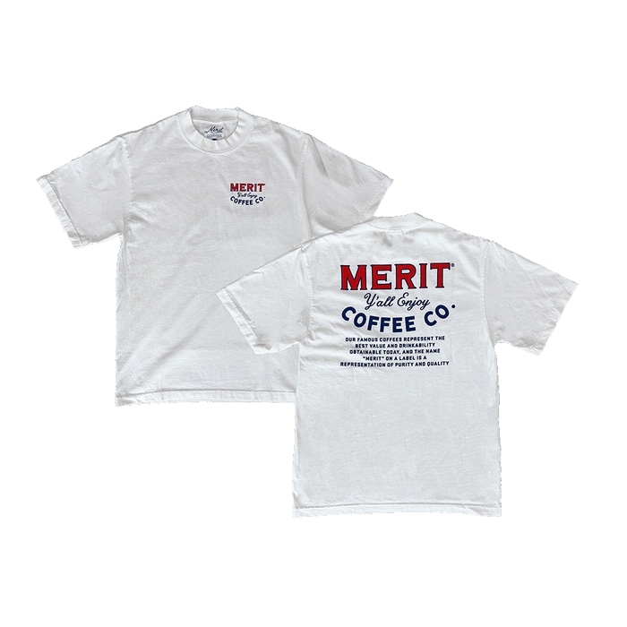White To Go Tee