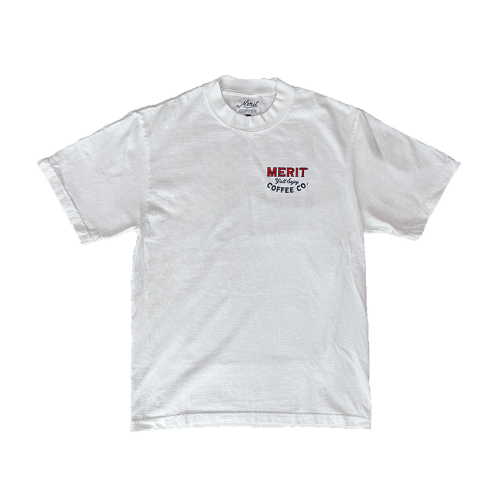 White To Go Tee
